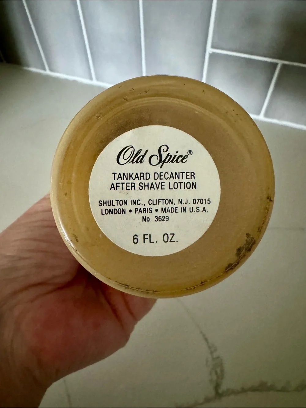 Vintage Old Spice After Shave Decanter